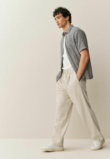 Льняные брюки