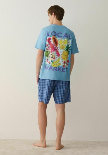 Пижама с шортами