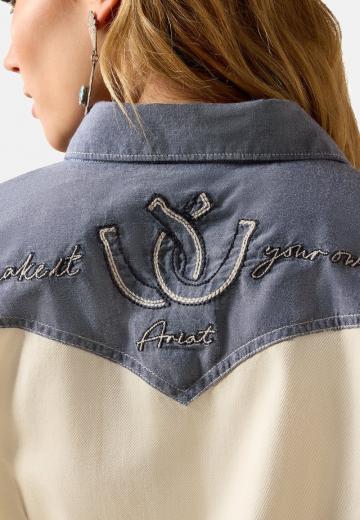 Джинсовая блузка