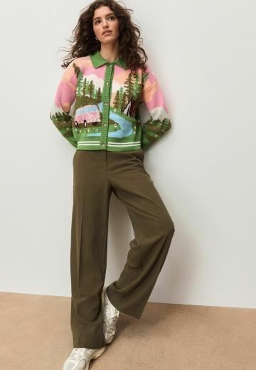 Вязаная кофта