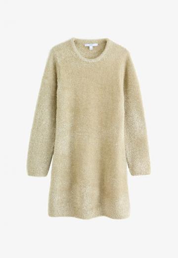 Вязаное платье