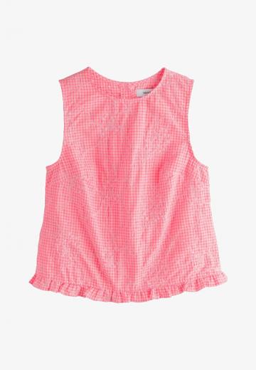 Блузка без рукавов