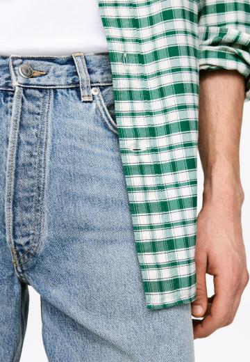 Прямые джинсы