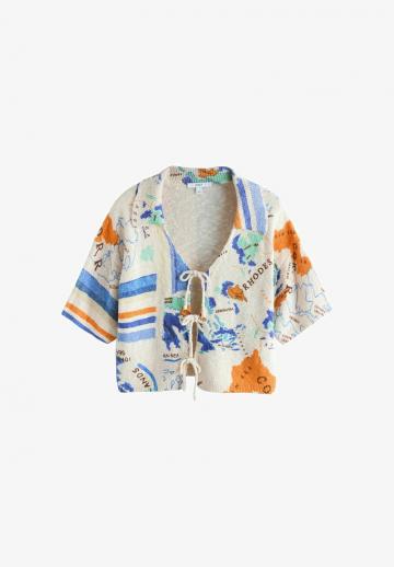 Вязаная кофта