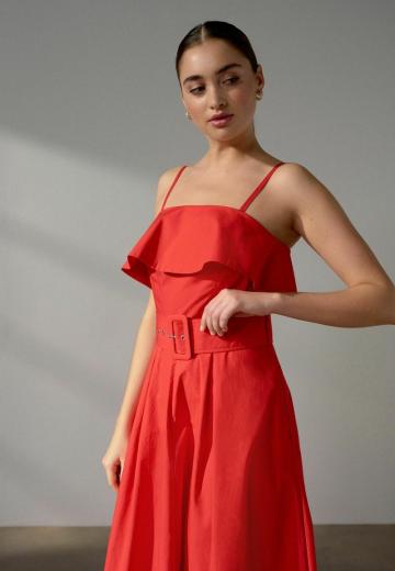 Платье без бретелек