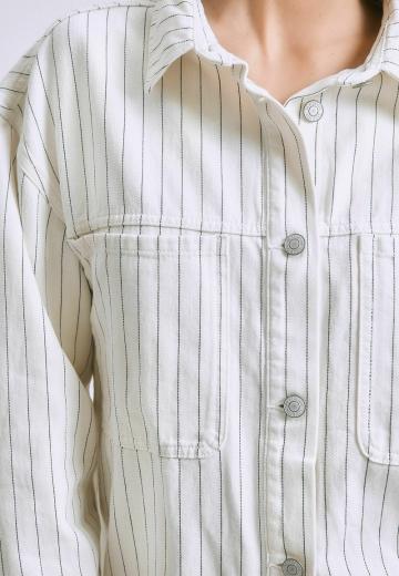 Джинсовая блузка