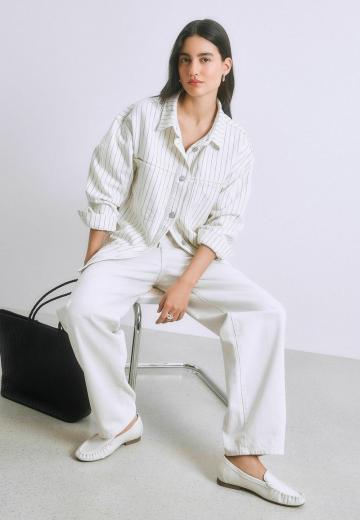 Джинсовая блузка