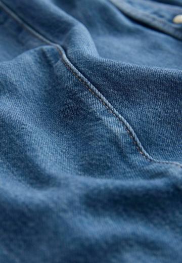 Джинсовое платье