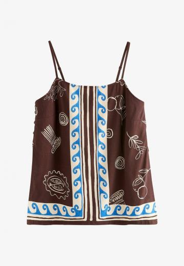 Топ на бретельках