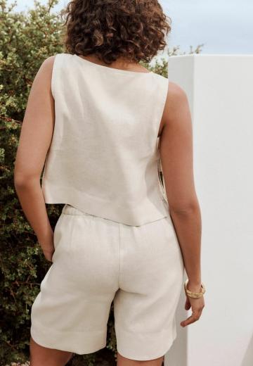 Блузка без рукавов