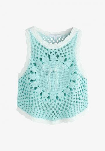 Блузка без рукавов