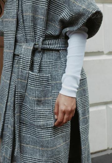 Шерстяное пальто