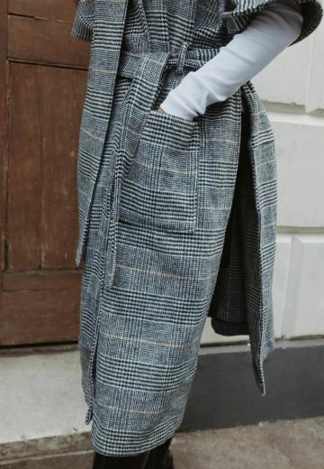 Шерстяное пальто