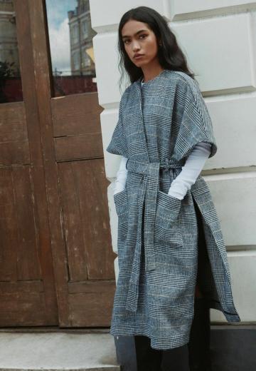 Шерстяное пальто