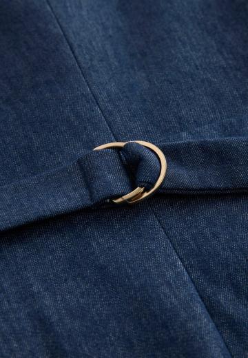 Джинсовый комбинезон