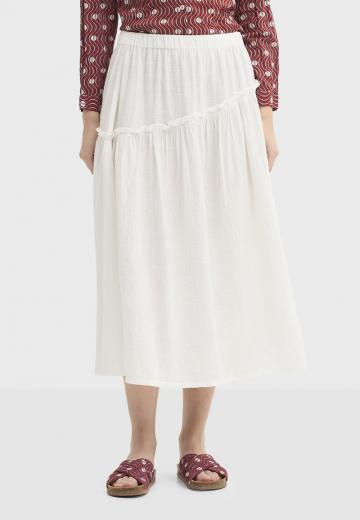 Юбка с воланами