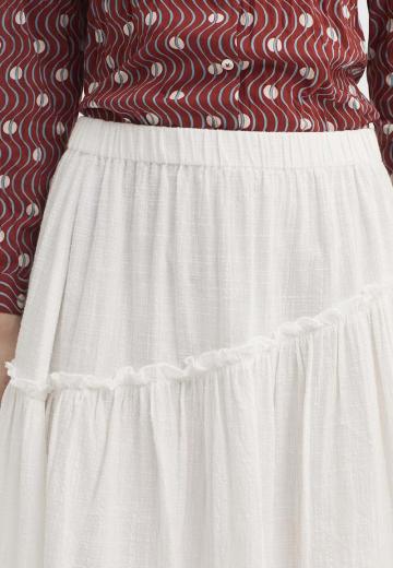 Юбка с воланами