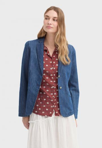 Джинсовая жилетка