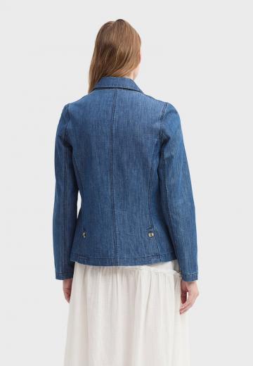 Джинсовая жилетка