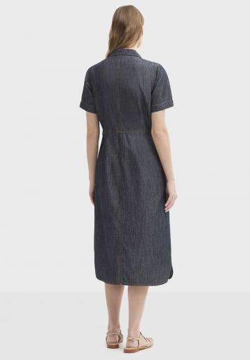 Джинсовое платье