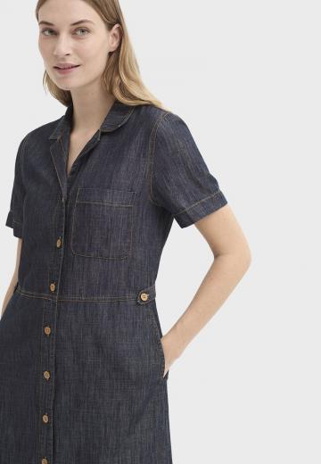 Джинсовое платье