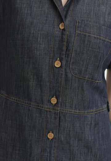 Джинсовое платье