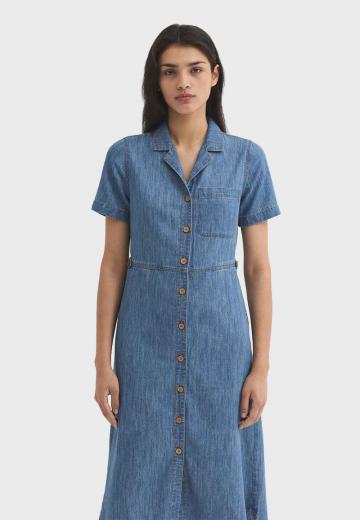 Джинсовое платье