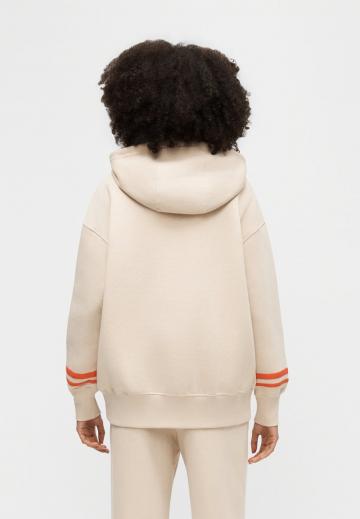 Пуловер с капюшоном