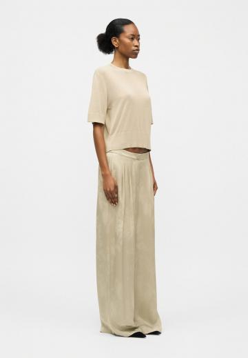 Пуловер с коротким рукавом