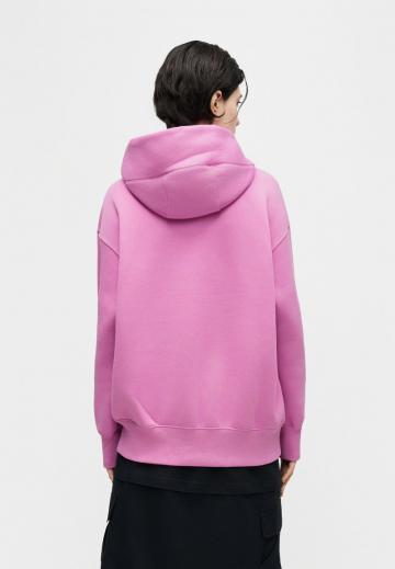 Пуловер с капюшоном