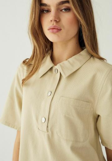 Джинсовое платье