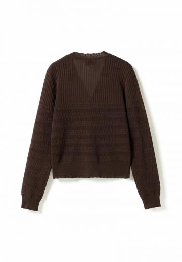 Вязаная кофта