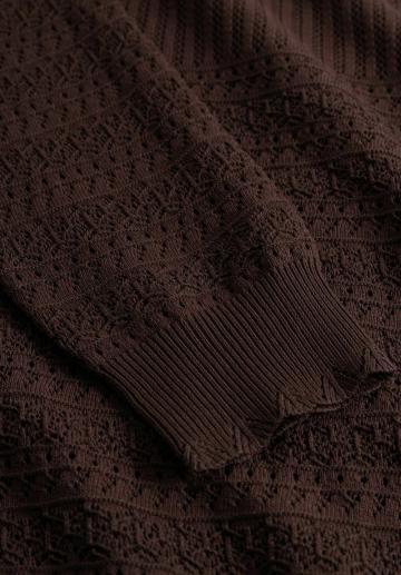 Вязаная кофта