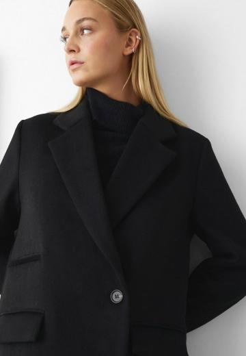 Шерстяное пальто