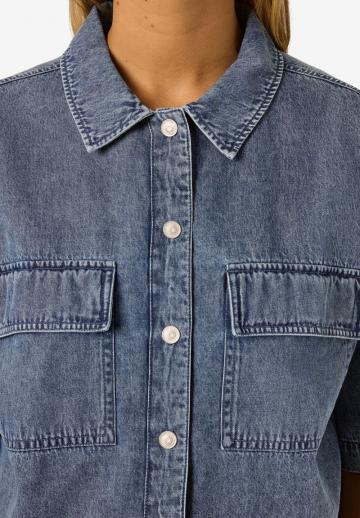 Джинсовая жилетка