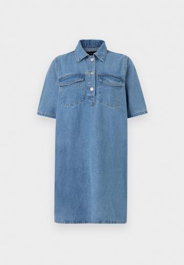 Джинсовое платье