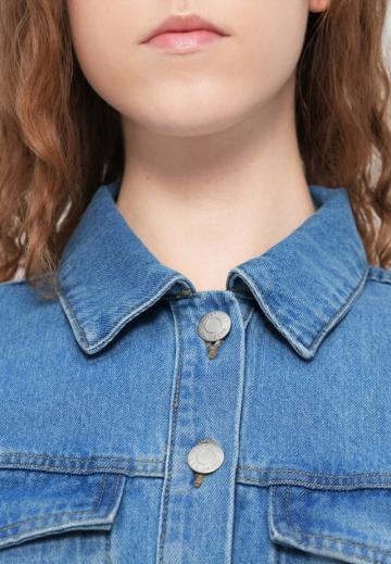 Джинсовое платье