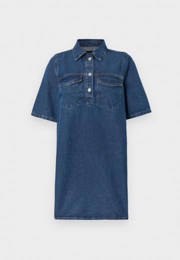 Джинсовое платье