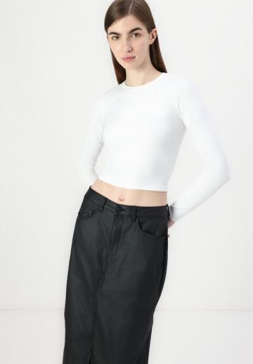 Кожаная юбка