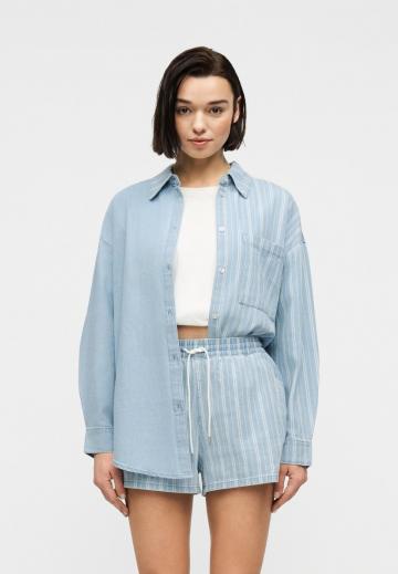 Джинсовая блузка