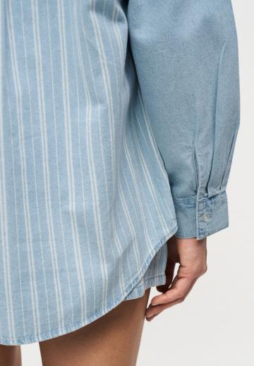 Джинсовая блузка