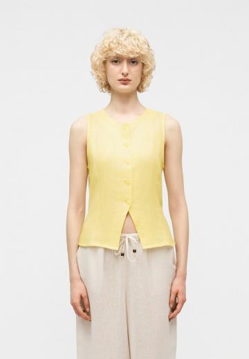 Джинсовая жилетка