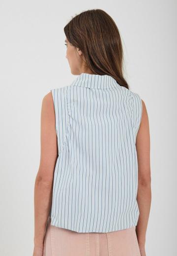 Блузка без рукавов