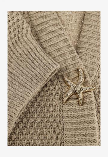 Вязаная кофта