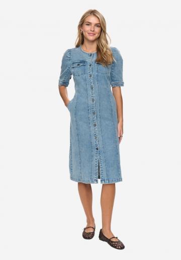 Джинсовое платье