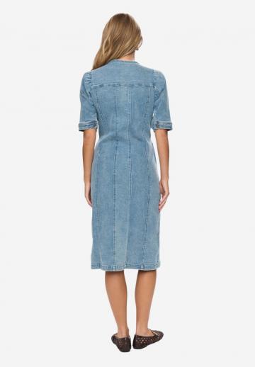 Джинсовое платье