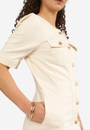 Джинсовое платье