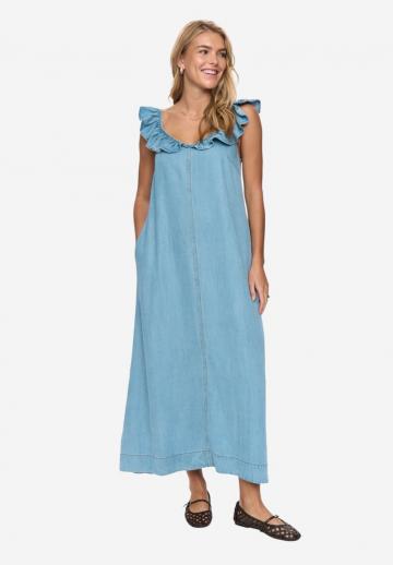 Джинсовое платье