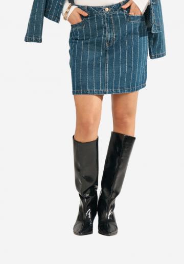 Джинсовая юбка