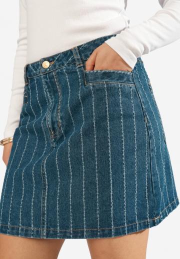 Джинсовая юбка